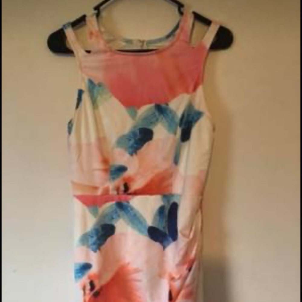 Colorful mini dress